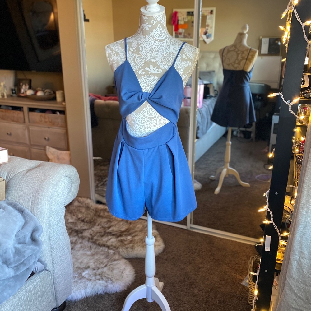 Used Windsor Romper - Blue (M/L)